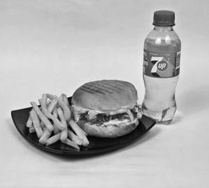 Paneer Burger Meal