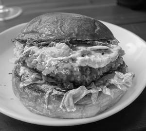 Cream Cheese Chicken Burger