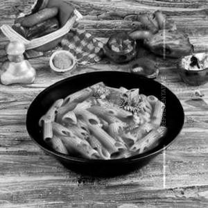 Kadai chicken pasta
