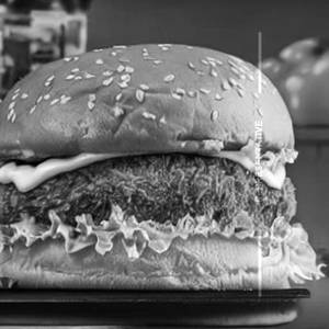 Chicken Ulavacharu Double Patty Cheese Burger