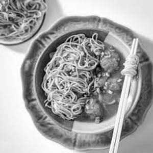 Noodles with Manchow Gravy