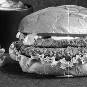 Chicken maharaja burger