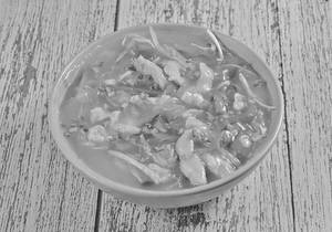 Egg Chicken Gravy Noodles