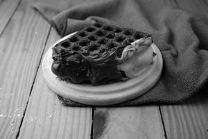 Triple Chocolate  Waffle