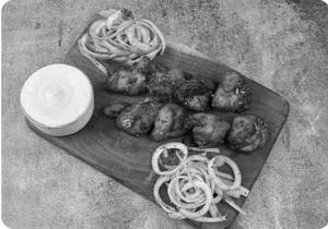Bone chicken kabab