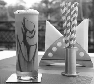 Chocolate milkshake