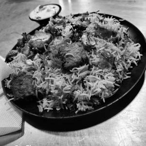 Paneer tikka biryani
