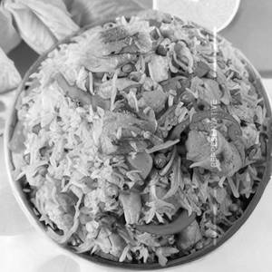 Thai Basil Fried Rice: Chicken