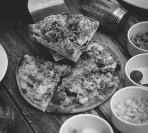 Veg flat bread