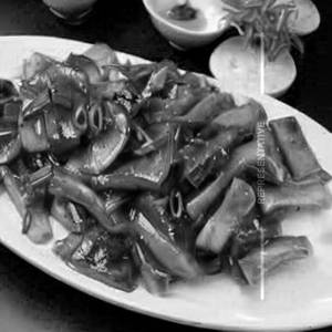 Sliced Pork Mushroom Bamboo Shoots