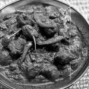 Mutton pepper chukka