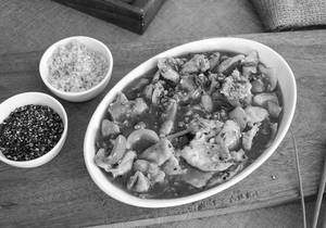 Garlic Pepper Chicken.