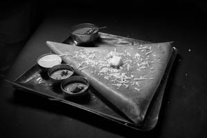 Paneer Double Cheese Masala Dosa
