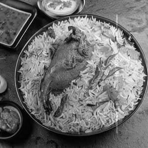 Fish biryani family pack