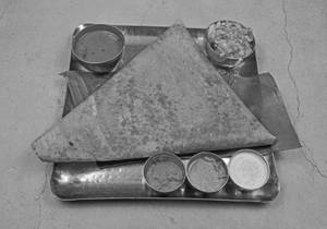 Karampodi Masala Dosa