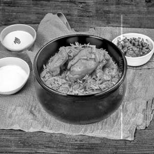 Chicken Volcano Rice