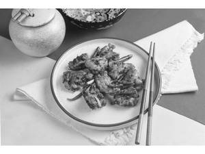 Dry Chilli Fish [8pcs] [Og. Kolkaat Bhetki]