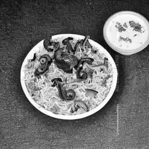 Mushroom Biryani F/pack