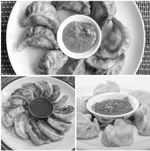 Chicken Momo Platter 