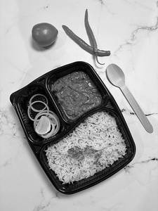 Jeera Rice + Kadhai Sabzi