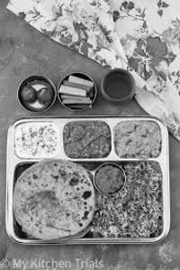 2 Paneer Paratha Thali