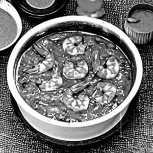 Prawns Green Masala