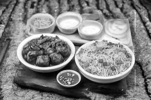 Veg Manchurian Fried Rice 