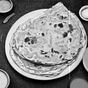 Mix Veg Paratha Butter