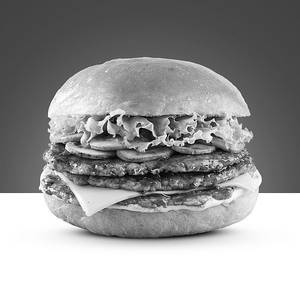 Oklahoma Onion Smash Chicken Burger