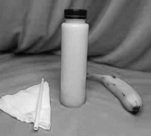 Strawberry banana smoothie
