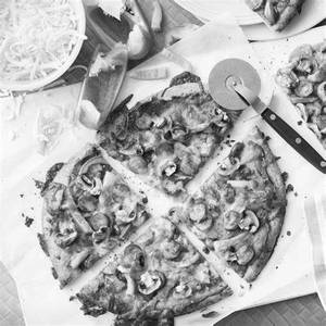 Mushroom Capsicum Pizza [8 Inches]