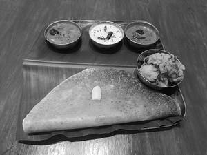 Benne Podi Masala Dosa