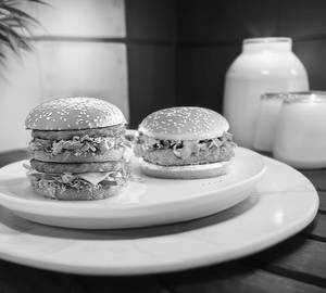 Veg Double Patty Burger