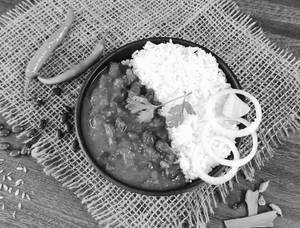 Tkc-rajma Masala Healthy Rice Bowl