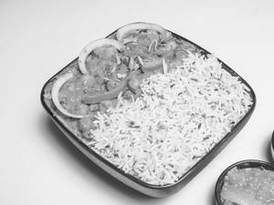 Chole Chawal Plate                                            