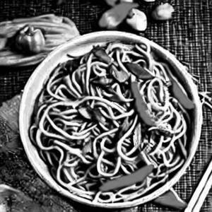 Veg Chilly Basil Noodles