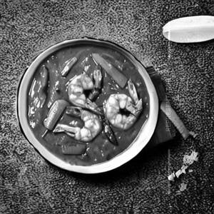 Soya Chilli Prawns Gravy