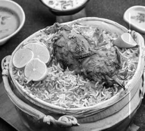 Chicken biryani