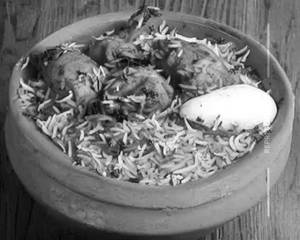 Chicken tikka biryani