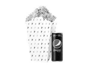 Small Salted Popcorn & Pepsi Black Can Combo