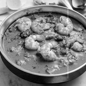 Butter Garlic Prawns Gravy