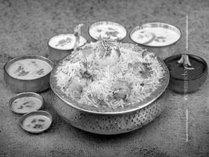 Chicken Malai Seekh Biryani