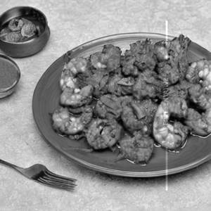 Prawns Koliwada Schezwan Dry Special