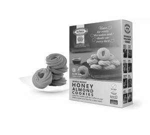 Honey almond cookies [250 grams]
