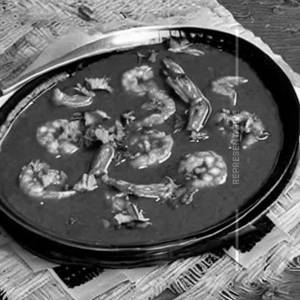 Hot Dragon Prawns Gravy