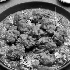 Keema matar chicken