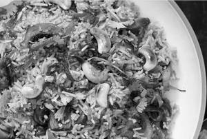Mushroon Biryani