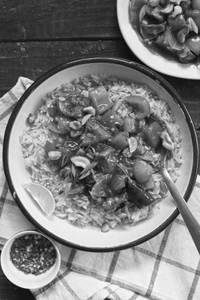 Mushroom Chilli Rice