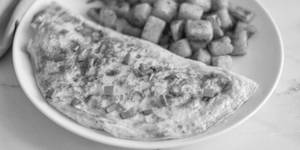 Chicken Ham Omelette