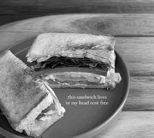 Veg chease+paneer sandwich